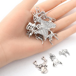 50Pcs 25 Styles Tibetan Style Alloy Pendants&nbsp;FIND-YW0002-13