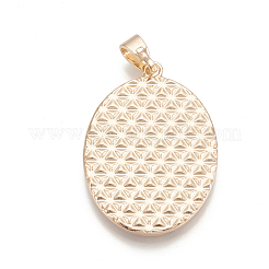 Alloy Pendant Cabochon Settings&nbsp;PALLOY-S108-01KC