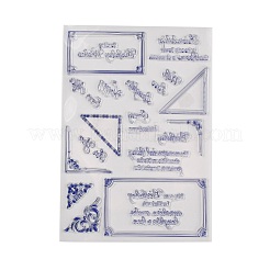 Plastic Stamps&nbsp;DIY-F053-01A
