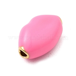 Brass Enamel Beads&nbsp;KK-I360-017G