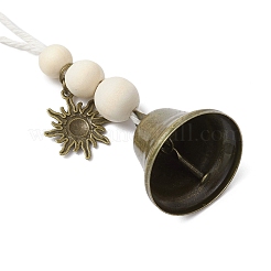 Iron Bell Hanging Ornaments&nbsp;HJEW-JM02523-03