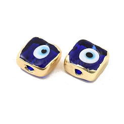 Brass Enamel Beads&nbsp;KK-F842-02F
