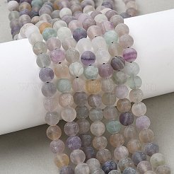 Natural Fluorite Beads Strands&nbsp;G-K292-01