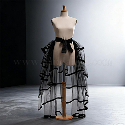 Polyester Lace Skirt&nbsp;AJEW-WH20054-384A