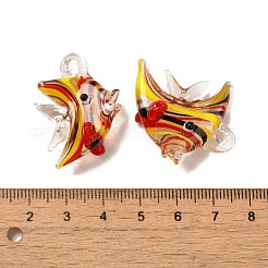 Handmade Lampwork Pendants&nbsp;LAMP-YW0001-82