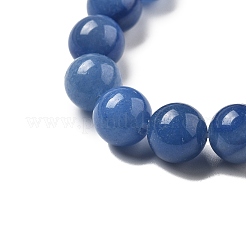 Dyed & Heated Natural Blue Aventurine Round Beads Strands&nbsp;G-N0120-08-8mm