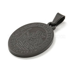 304 Stainless Steel Pendants&nbsp;STAS-C102-09A-EB