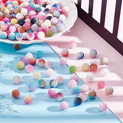195pcs 15 Colors Imitation Pearl Acrylic Beads&nbsp;OACR-AR0001-14
