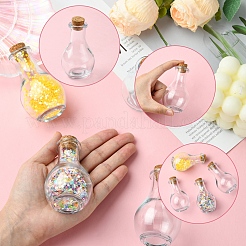 Star Heart PVC Plastic Paillette/Sequins Beads Wish Bottle DIY Making Kits&nbsp;DIY-FS0007-59