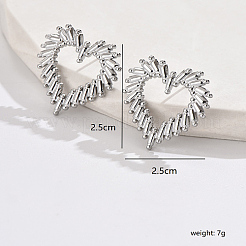 Non-Tarnish 304 Stainless Steel Stud Earrings&nbsp;HO9823-2