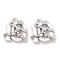 Tibetan Style Alloy Pendants&nbsp;TIBE-XCP0000-05AS-NR