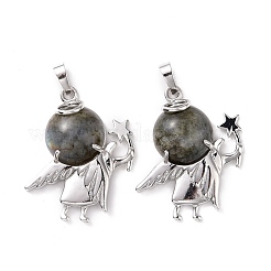 Natural Labradorite Pendants&nbsp;G-F573-A20