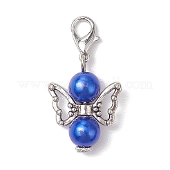 12Pcs 12 Colors Angel Acylic Imitation Pearl Pendant Decoration&nbsp;HJEW-JM02618