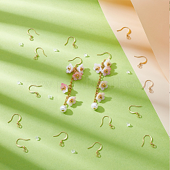 100Pcs Brass Earring Hooks&nbsp;KK-UN0004-52