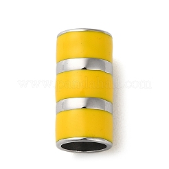 304 Stainless Steel Enamel Beads&nbsp;STAS-D014-29P