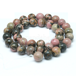 Natural Rhodonite Beads Strands&nbsp;G-D862-01-8mm