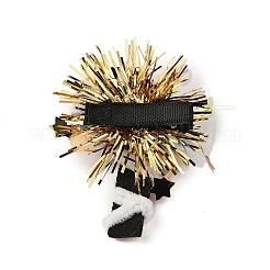 Christmas Theme Glitter Felt Fabric Alligator Hair Clip&nbsp;PHAR-U002-01C