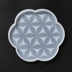 DIY Life of Flower Textured Cup Mat Silicone Molds&nbsp;LS-SIMO-H009-05H