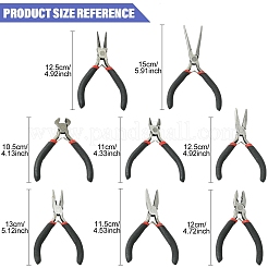 8Pcs 8 Styles Carbon Steel Wire Cutters&nbsp;PT-YW0002-02
