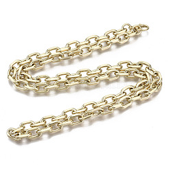 Iron Cable Chains Necklace Making&nbsp;MAK-N034-003A-KC