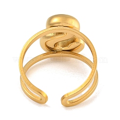 304 Stainless Steel Finger Ring&nbsp;LS-RJEW-L125-02G-19
