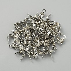 Brass Bead Tips&nbsp;KK-WH0035-74P-03