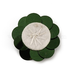 Flower Shape PVC Sequin/Paillette Beading Appliques&nbsp;DIY-WH0308-287J