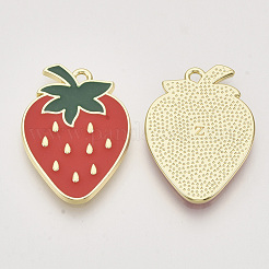 Alloy Enamel Pendants&nbsp;X-ENAM-N051-07C