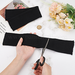 Polyester Elastic Fiber Ribbing Fabric for Cuffs Waistbands Neckline Collar Trim&nbsp;SENE-WH0003-20B
