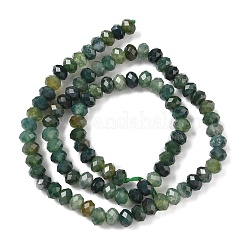 Natural Moss Agate Bead Strands&nbsp;X-G-D344-A11