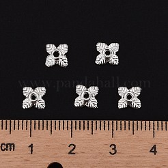 Tibetan Style Alloy Bead Caps&nbsp;TIBEB-Q018-S-LF