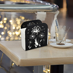 Iron Napkin Holder&nbsp;DJEW-WH0039-84G