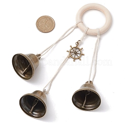 Iron Bell Pendant Decoration&nbsp;HJEW-JM02482