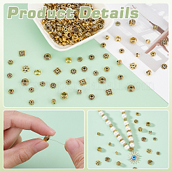 360Pcs 12 Styles Tibetan Style Alloy Spacer Beads&nbsp;FIND-PH0023-79AG