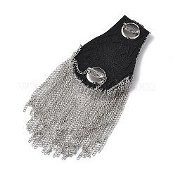 Iron Fashion Tassel Epaulette&nbsp;AJEW-XCP0003-03P