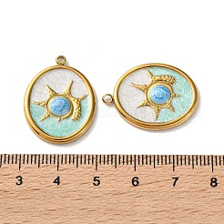 304 Stainless Steel Pendants&nbsp;STAS-A124-08G