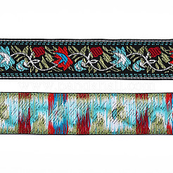 5M Ethnic Style Polycotton Embroidery Ribbon&nbsp;PW-WG33130-15
