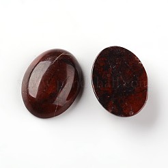 Oval Natural Red Jasper Cabochons&nbsp;G-I171-13x18mm-06
