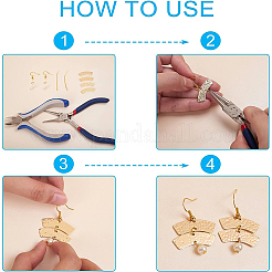22Pcs Brass Connector Charms&nbsp;KK-BC0008-17