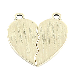 Tibetan Style Alloy Split Pendants&nbsp;X-TIBEP-5479-AS-LF