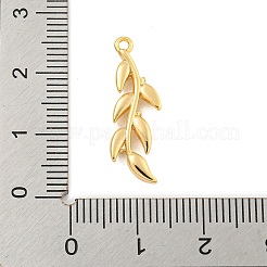 Brass Micro Pave Clear Cubic Zirconia Pendants&nbsp;KK-U015-13G-1