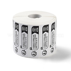 Paper Safety Tape Adhesive Stickers&nbsp;AJEW-Z030-07