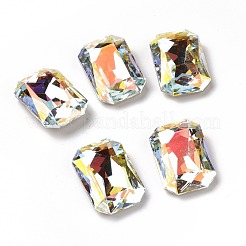 Light AB Style Glass Rhinestone Cabochons&nbsp;RGLA-J018-E-001LA