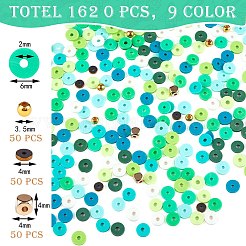 1770Pcs Polymer Clay Beads DIY Jewelry Making Finding Kit&nbsp;DIY-SZ0006-51B