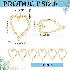 10Pcs Brass Pendants&nbsp;KK-ME0001-63