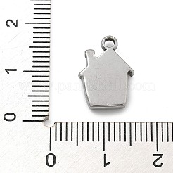 Anti-Tarnish 304 Stainless Steel Charms&nbsp;STAS-M084-01D-P