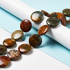 Natural Picasso Stone/Picasso Jasper Beads Strands&nbsp;G-B032-C01