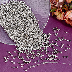 2500Pcs CCB Plastic Round Beads&nbsp;ALUM-HY0001-02P
