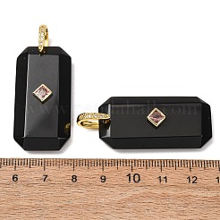 Natural Obsidian Pendants&nbsp;GG-CBA51ED-05G-04