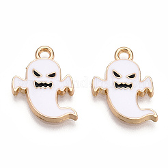 Golden Plated Alloy Enamel Pendants&nbsp;ENAM-T009-94-RS